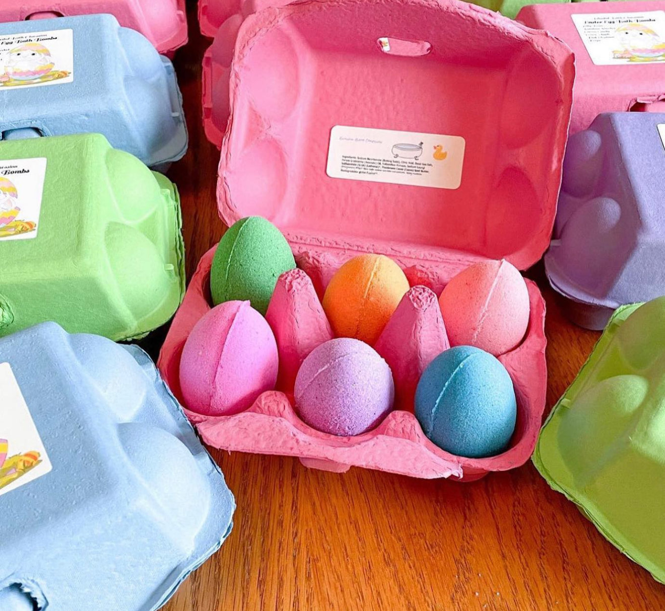 Easter Egg Carton - Toy - Bath Bombs