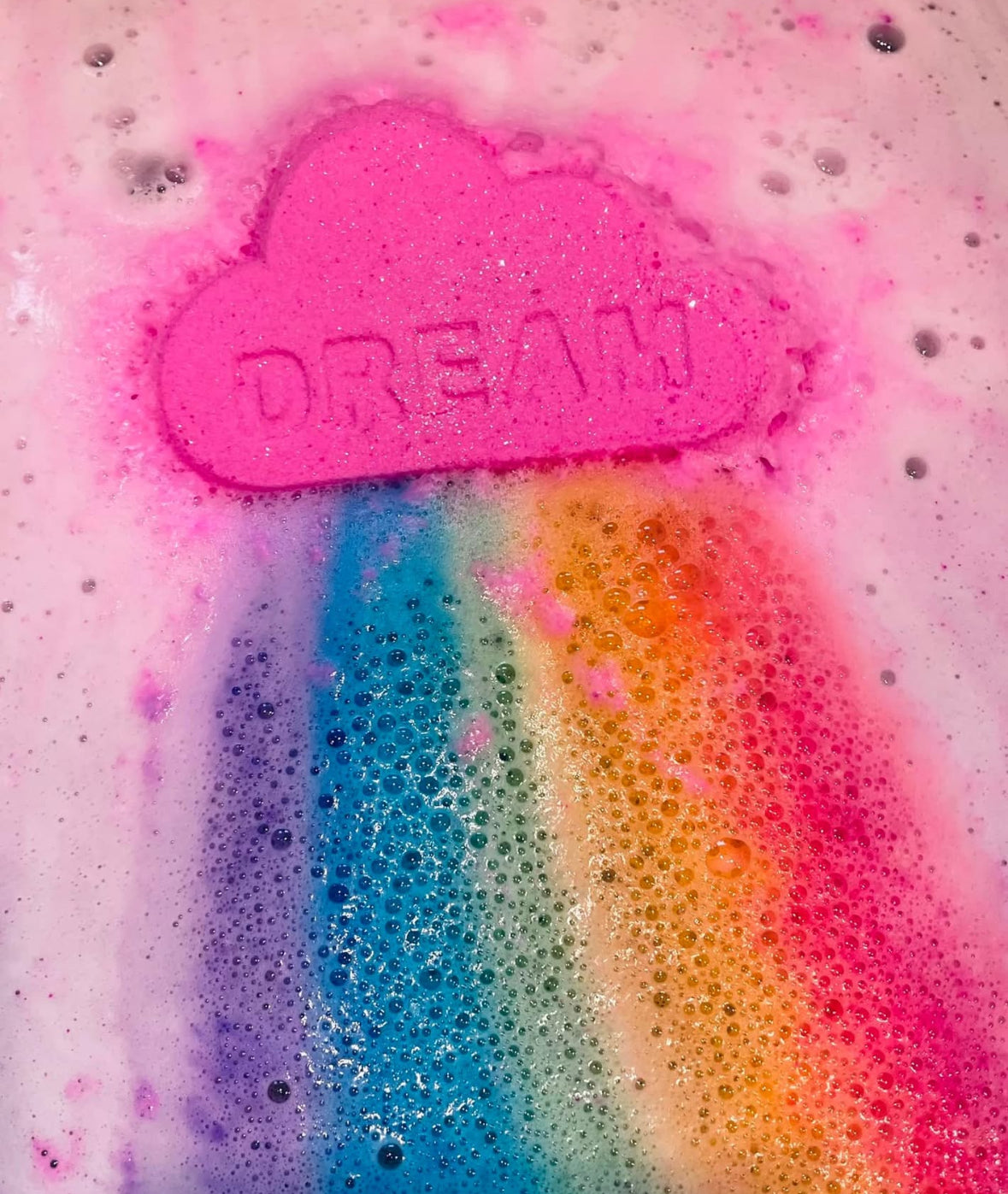 WHOLESALE Rainbow Cloud Bath Bombs X5