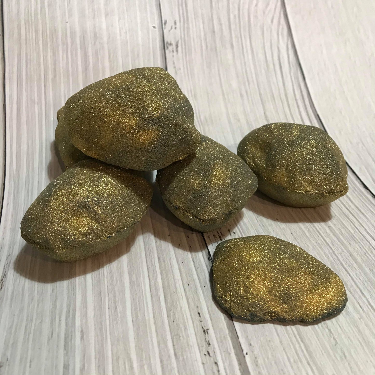 Lump of Coal Bath Bomb Hand Mold