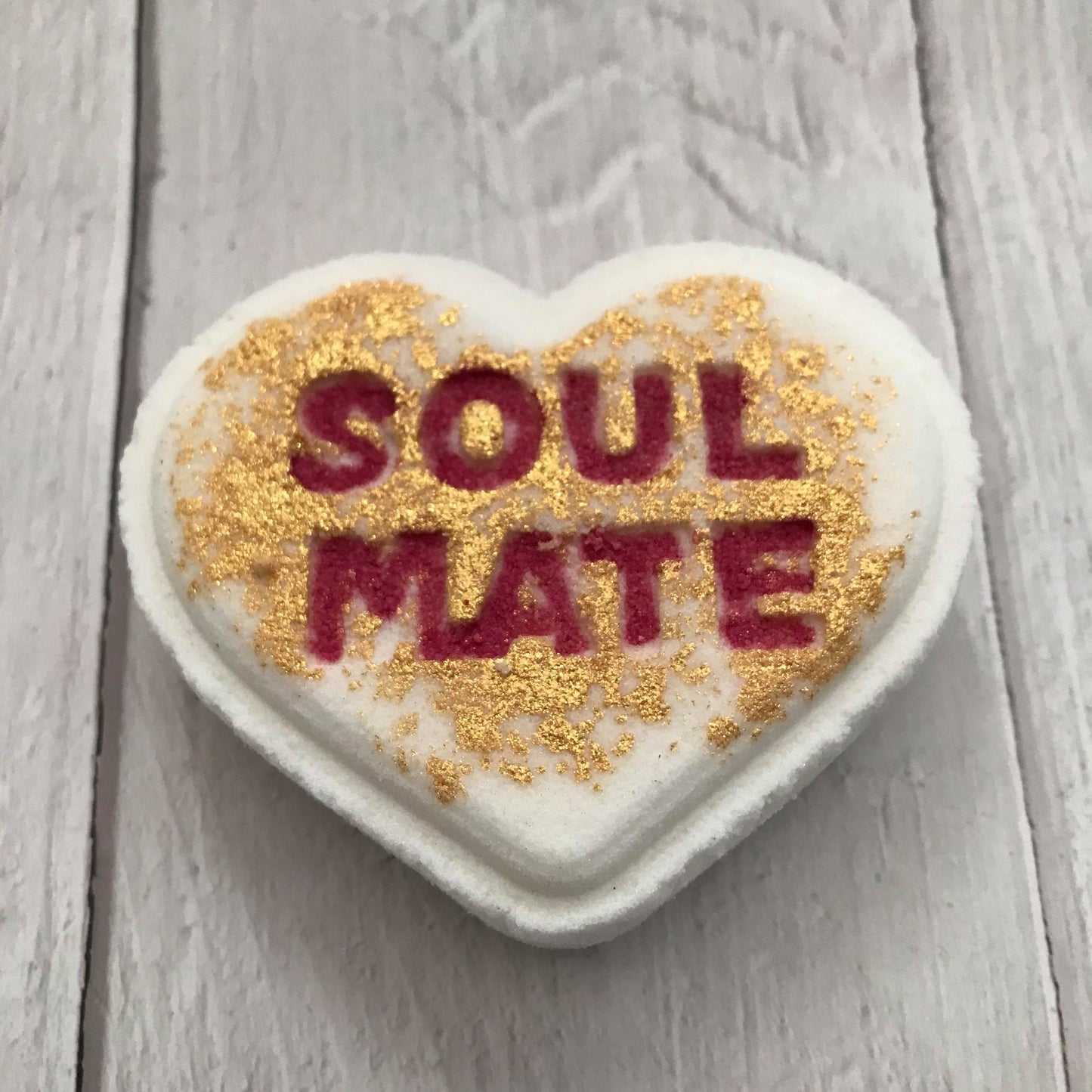 Conversation Hearts Bath Bomb Hand Mold