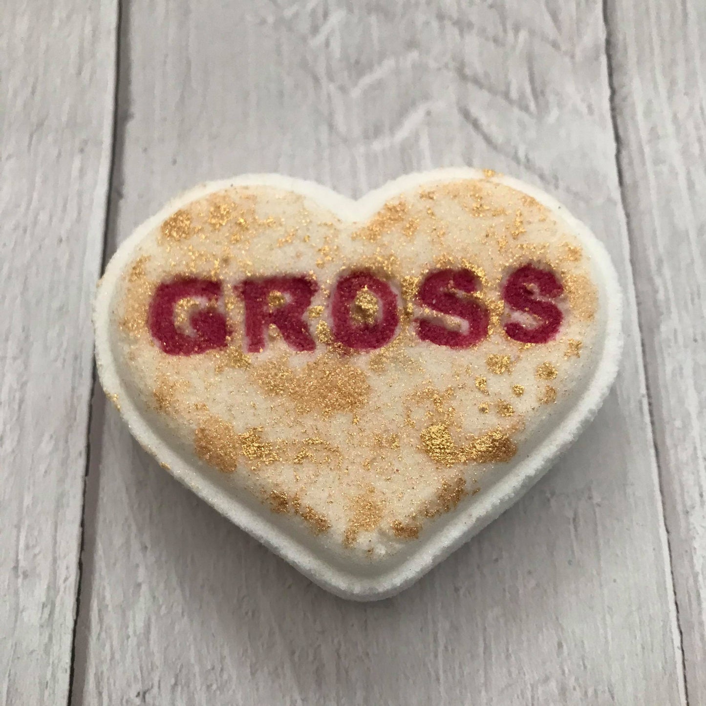 Conversation Hearts Bath Bomb Hand Mold