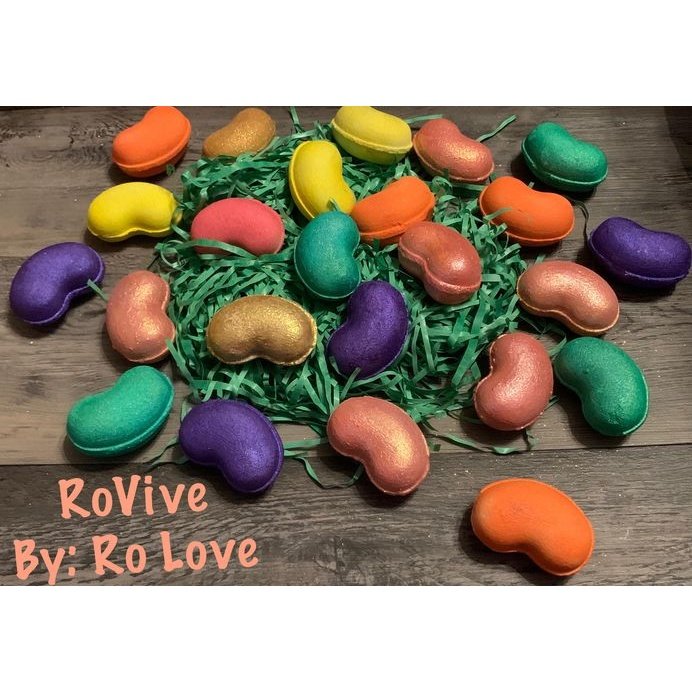 Jelly Bean Bath Bomb Hand Mold