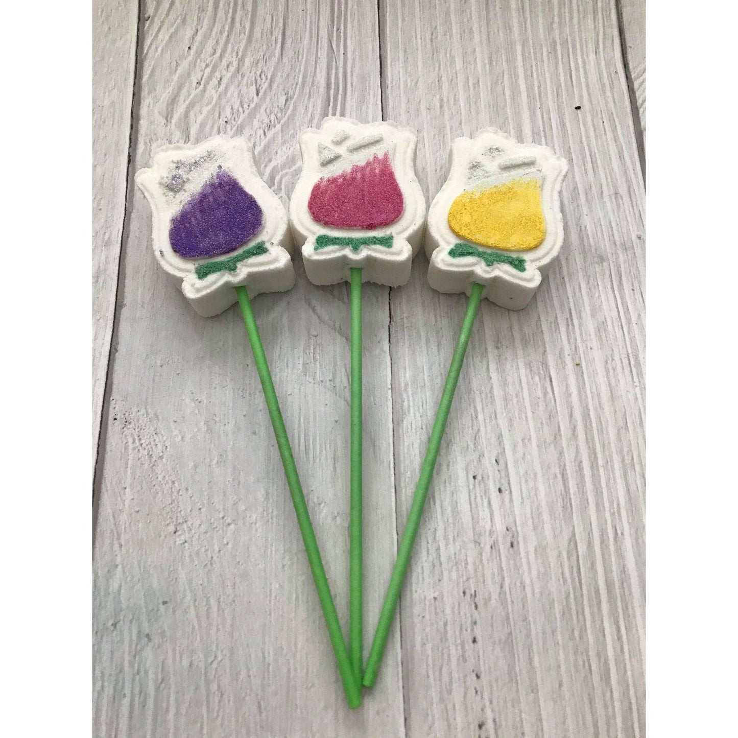 Bouquet Flowers Bath Bomb Hand Mold