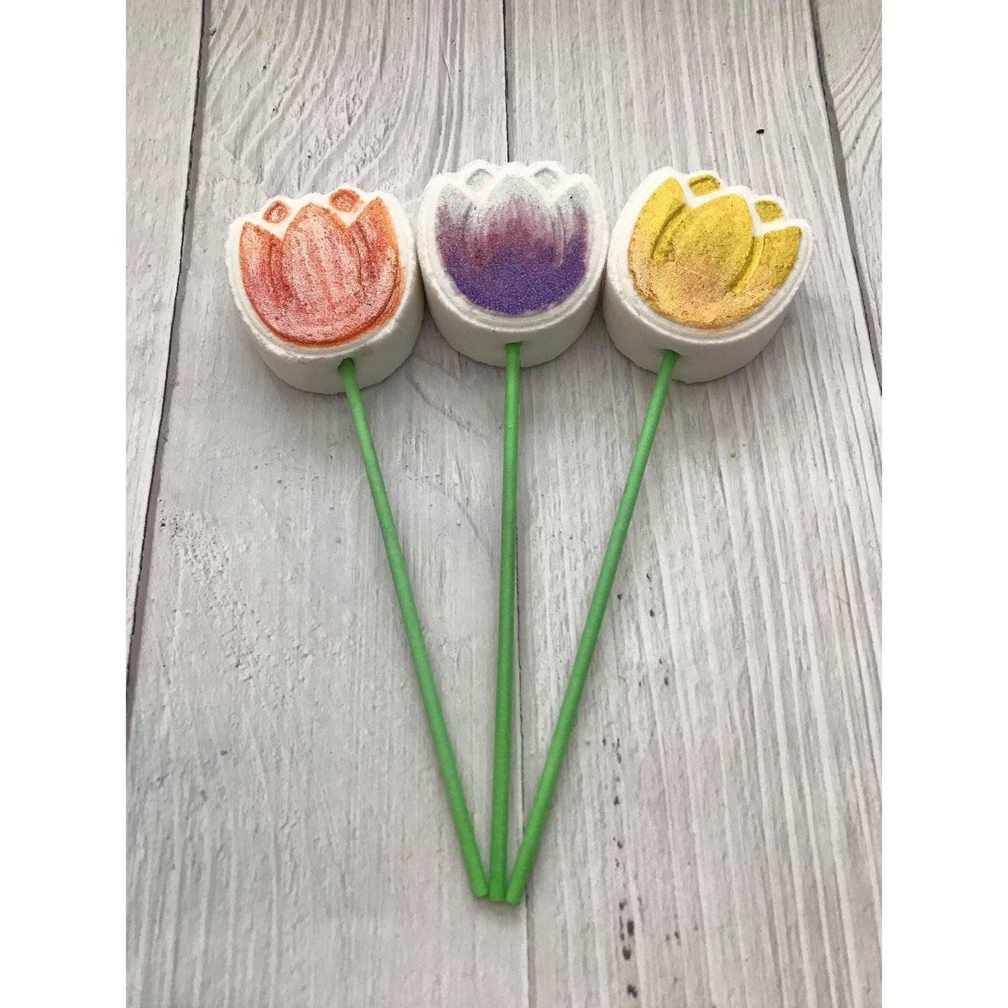 Bouquet Flowers Bath Bomb Hand Mold