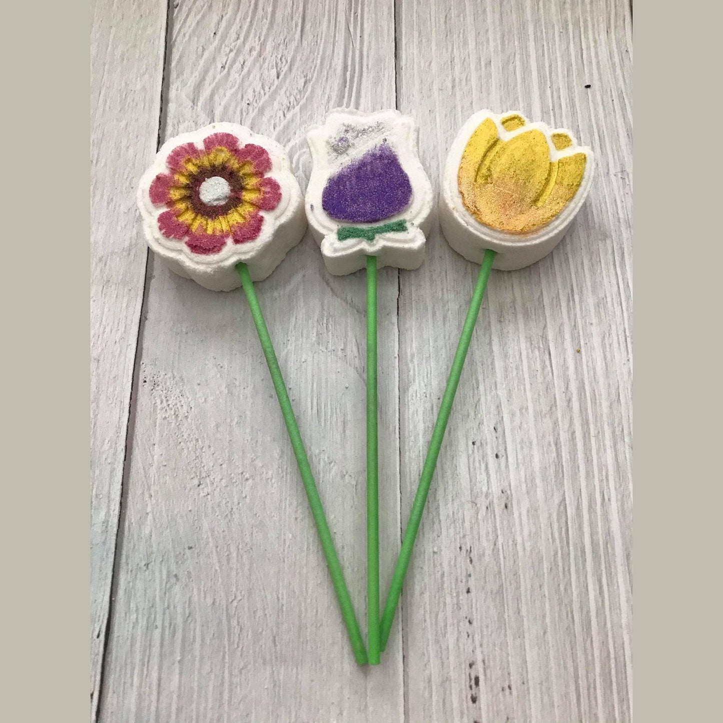 Bouquet Flowers Bath Bomb Hand Mold