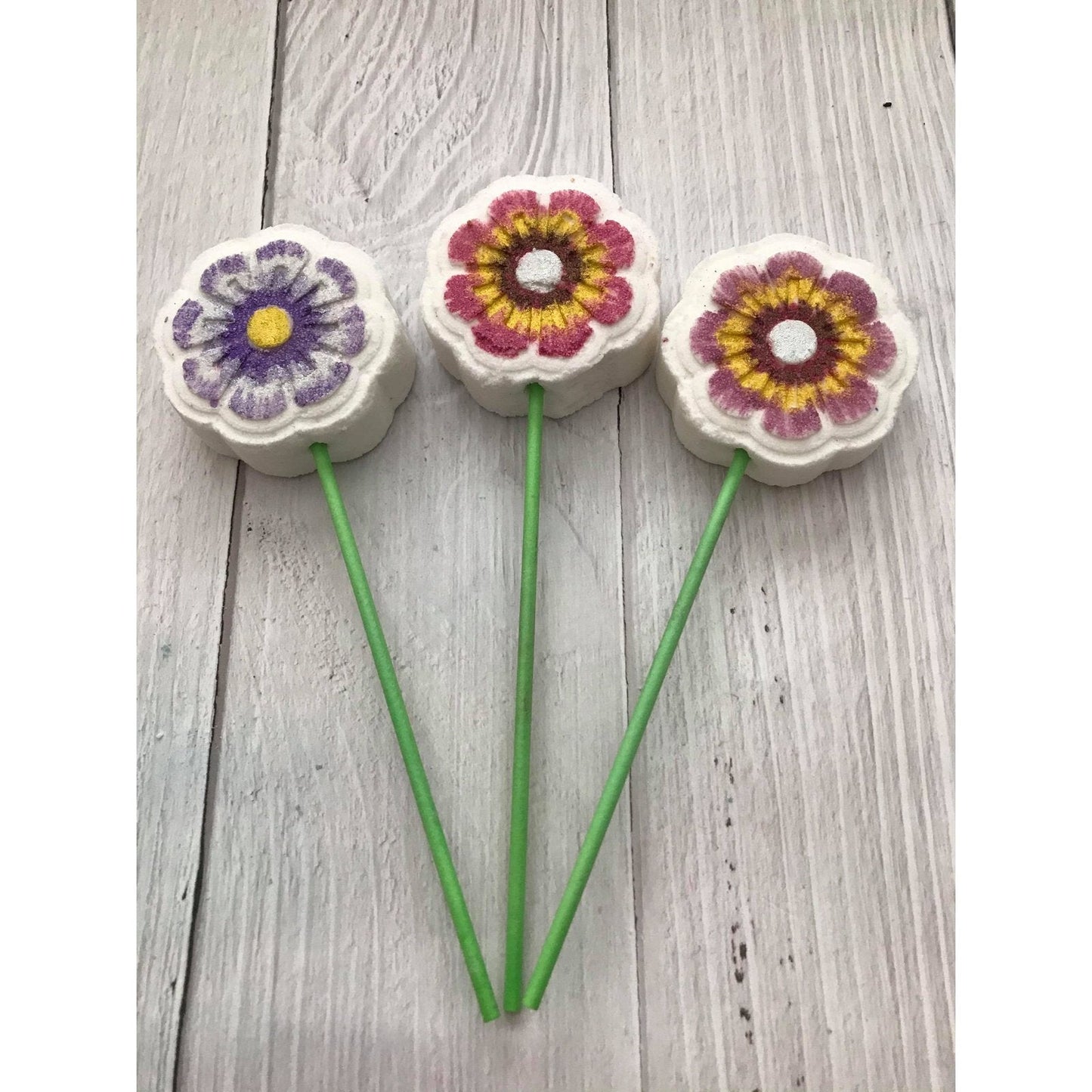 Bouquet Flowers Bath Bomb Hand Mold
