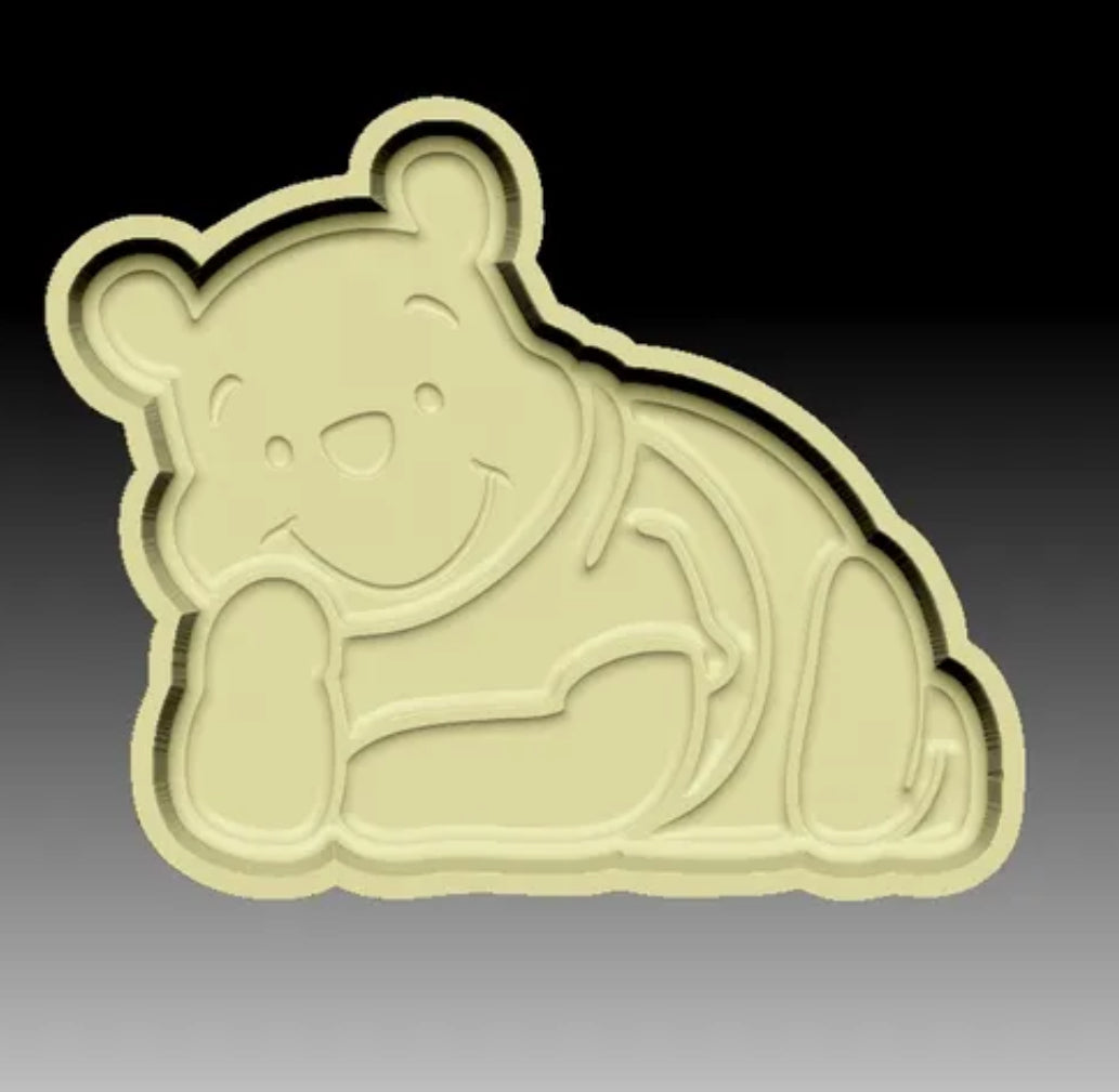 Pooh Bear - Hybrid Bath Bomb Mold