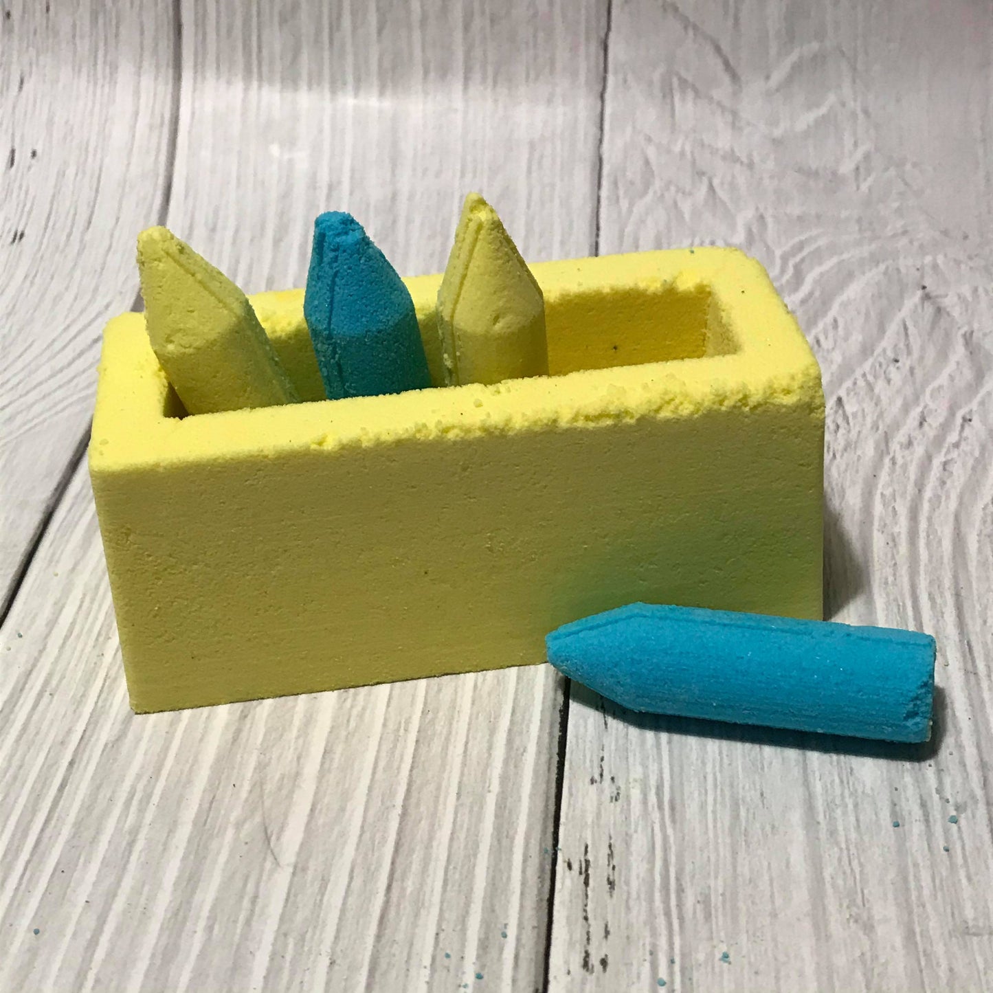 Crayon Box & Crayon Bath Bomb Hand Mold