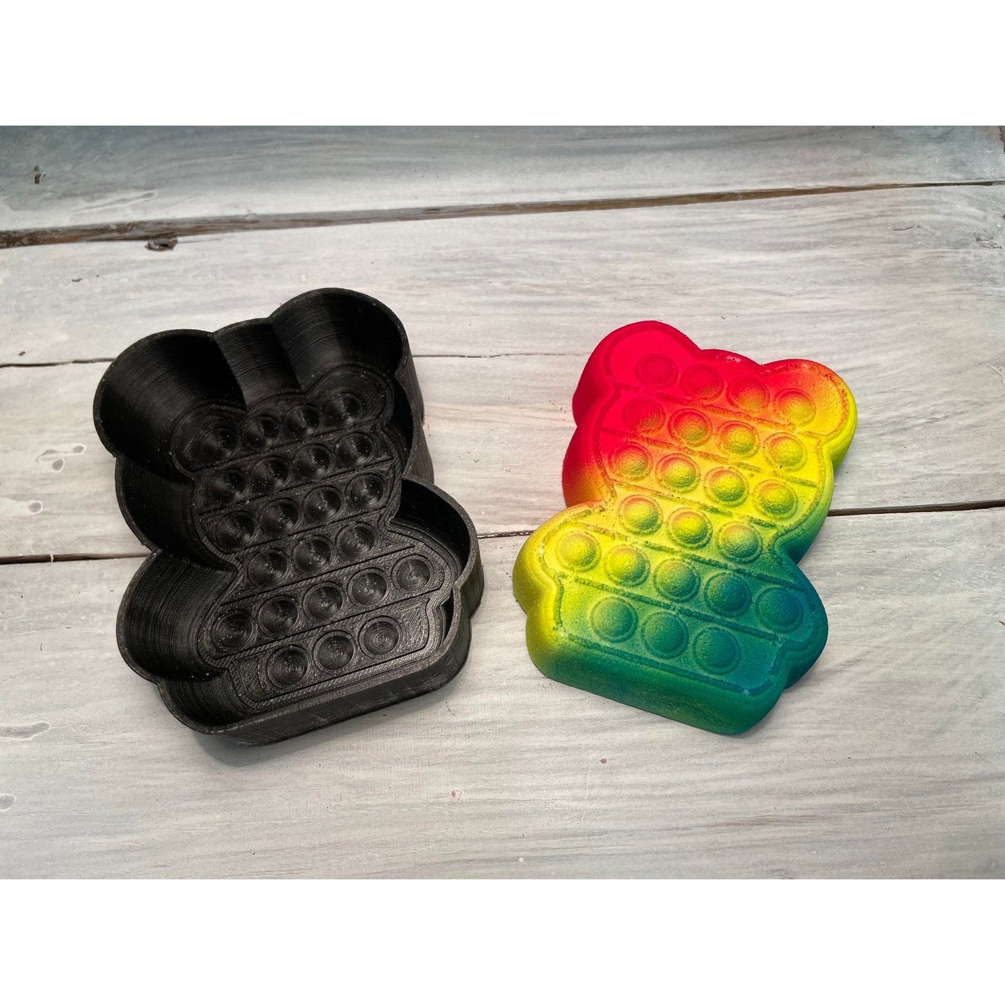 Bear Pop-It Hybrid Mold