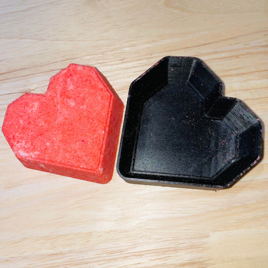 Geometric Heart Hybrid Mold