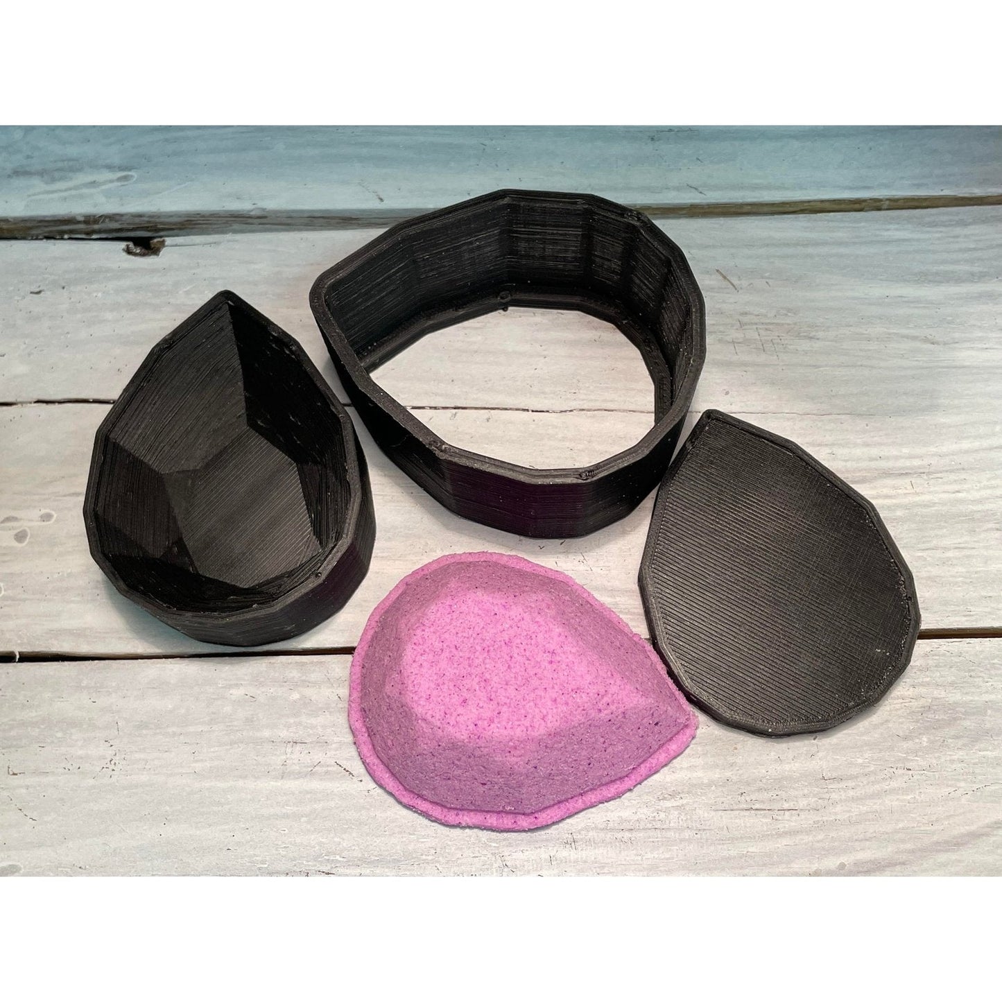 Gem Mini Bath Bomb Hand Mold