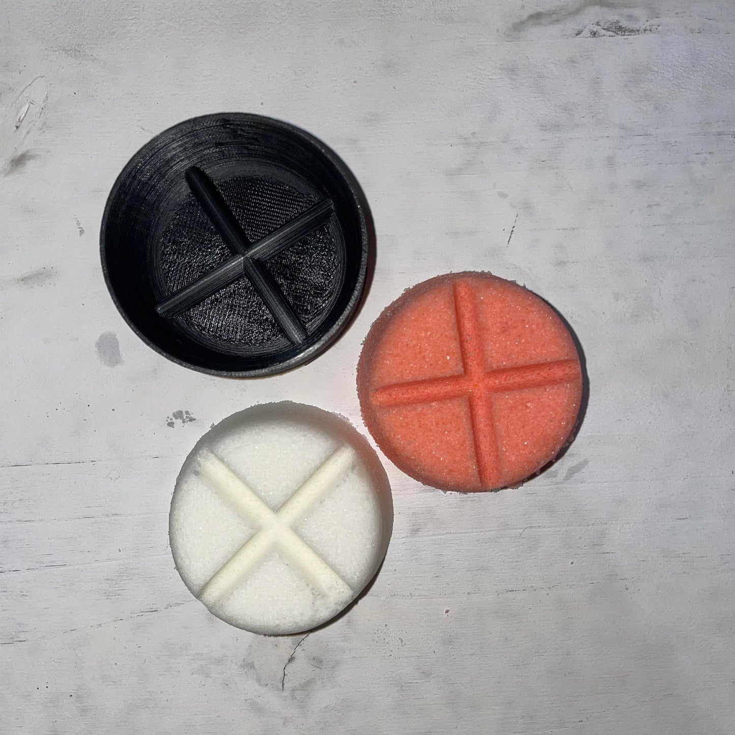 Aspirin Snap Apart Hybrid Mold