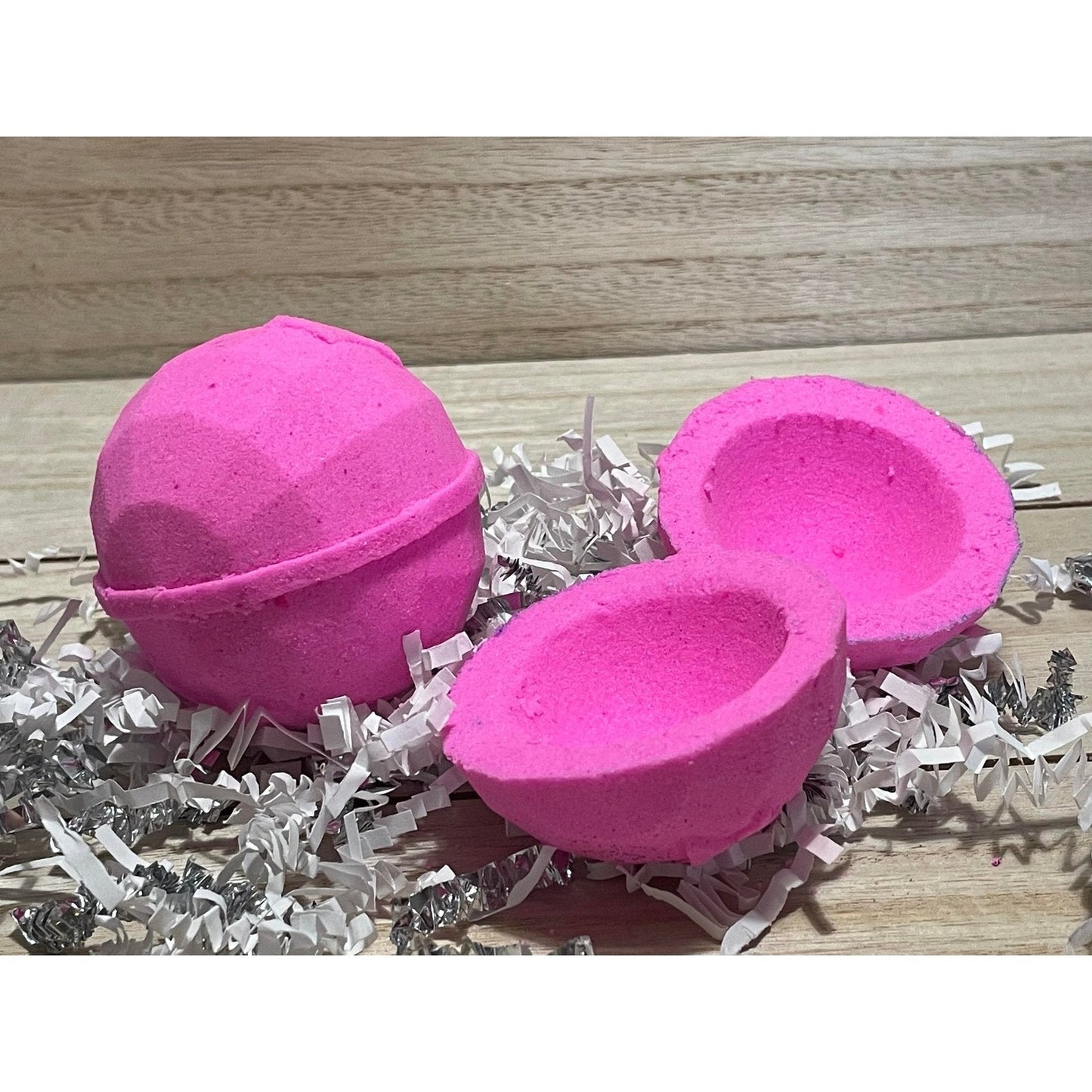 Disco Ball with Bombshell Plate Bath Bomb Hand Mold