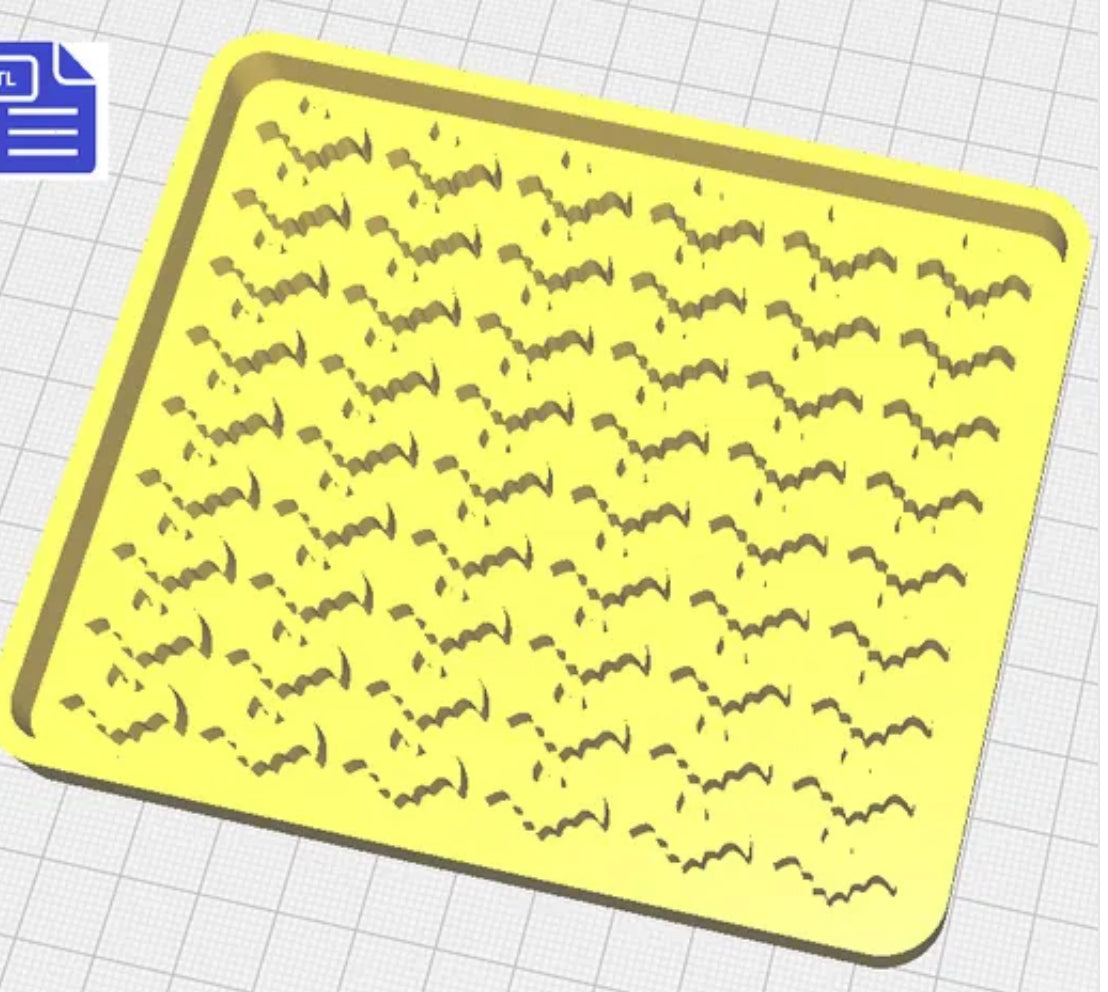 Mini Wax Melts - Soap Embeds- Silicone Molds