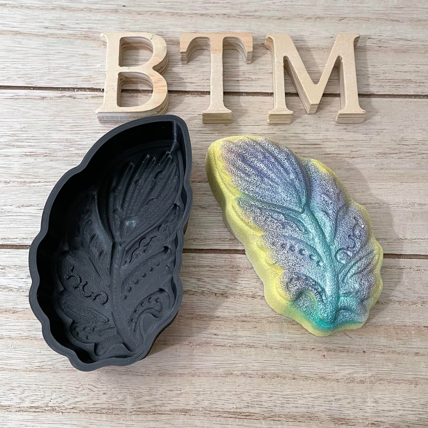 Designed Feather Vacuum Mold
