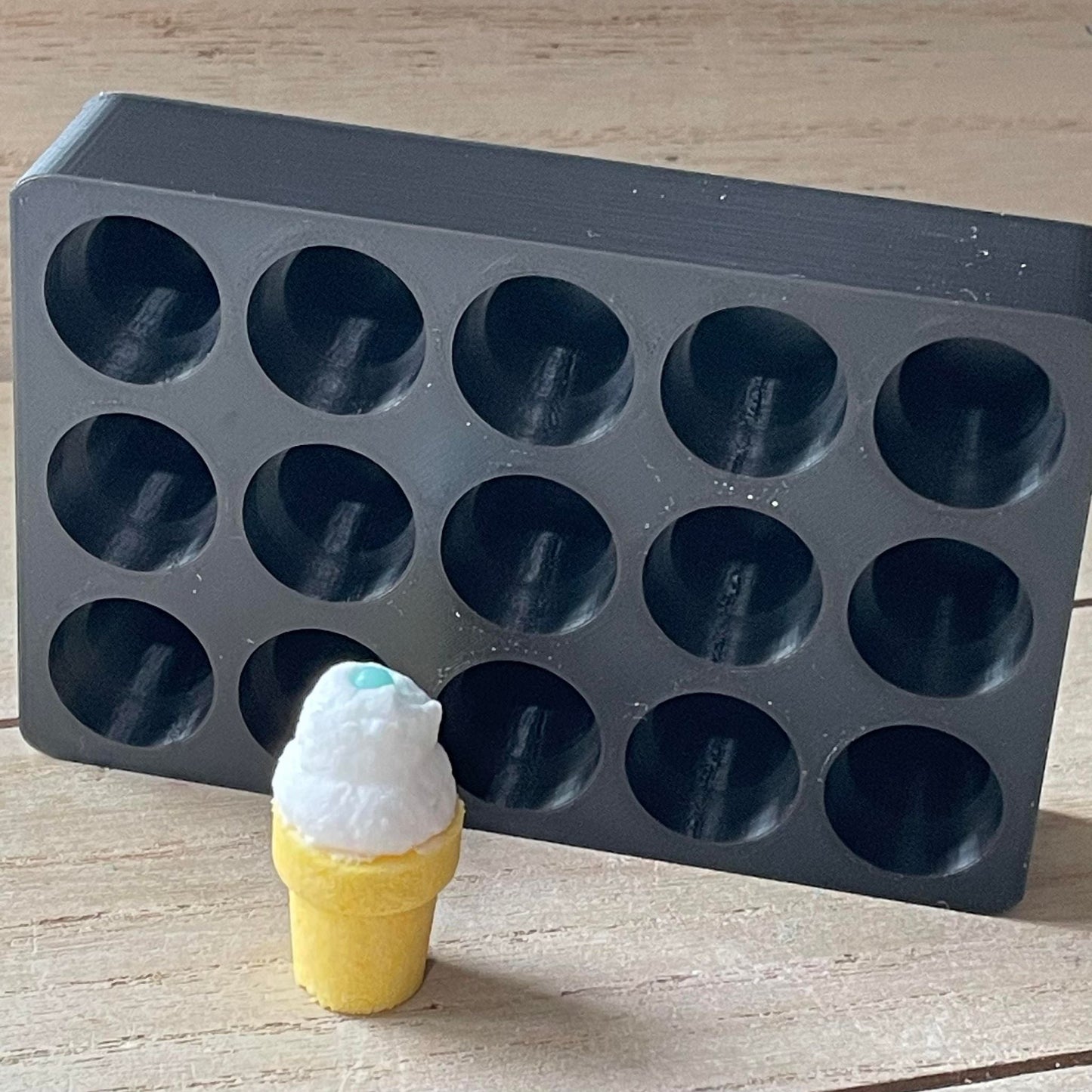 Itty Bitty Ice Cream Cone Hybrid Mold