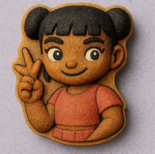 Demon Hunter - Black Hair - Vacuum Mold