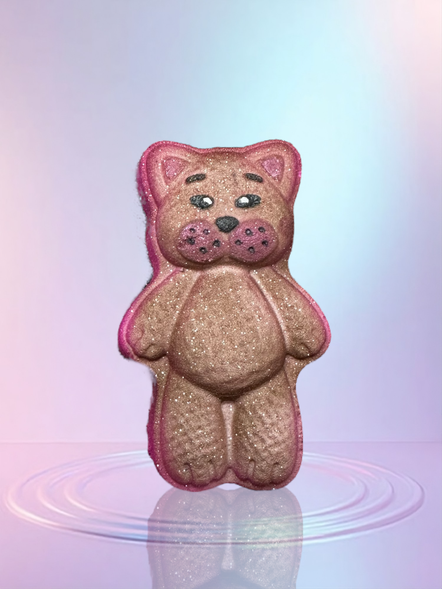 Fuzzy Kitty Cat - Hybrid Bath Bomb Mold