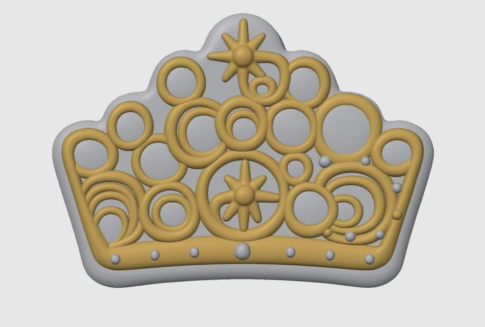 Wick - Ed - Crown - Hybrid - Bath Bomb Mold