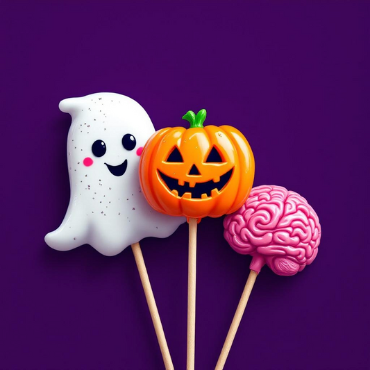 Halloween Lollipop Bath Bomb Hand Mold