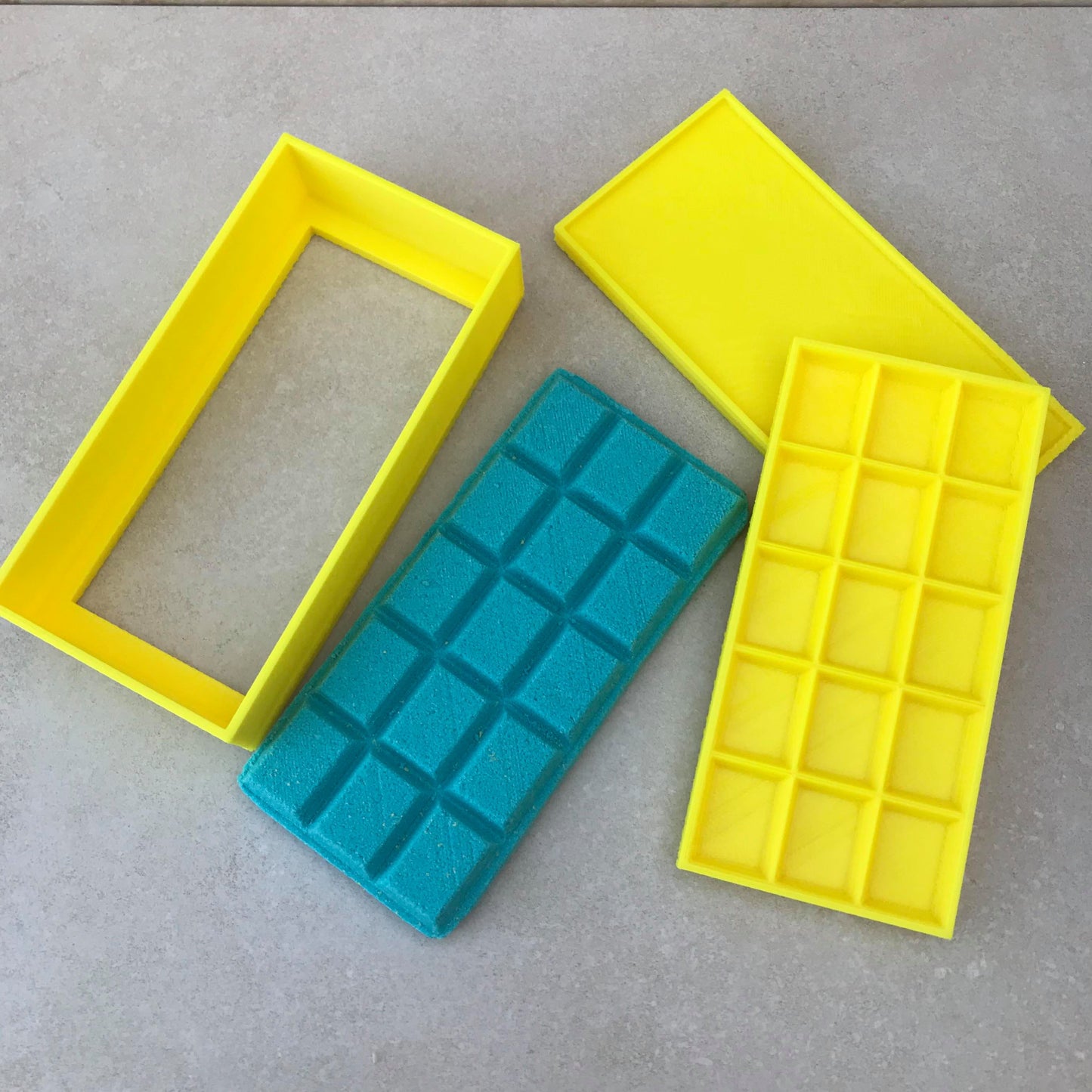 Chocolate Bar Bath Bomb Hand Mold