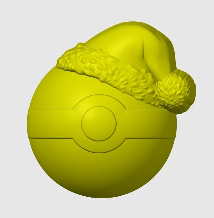Santa - Catch Them All - Hybrid Bath Mold