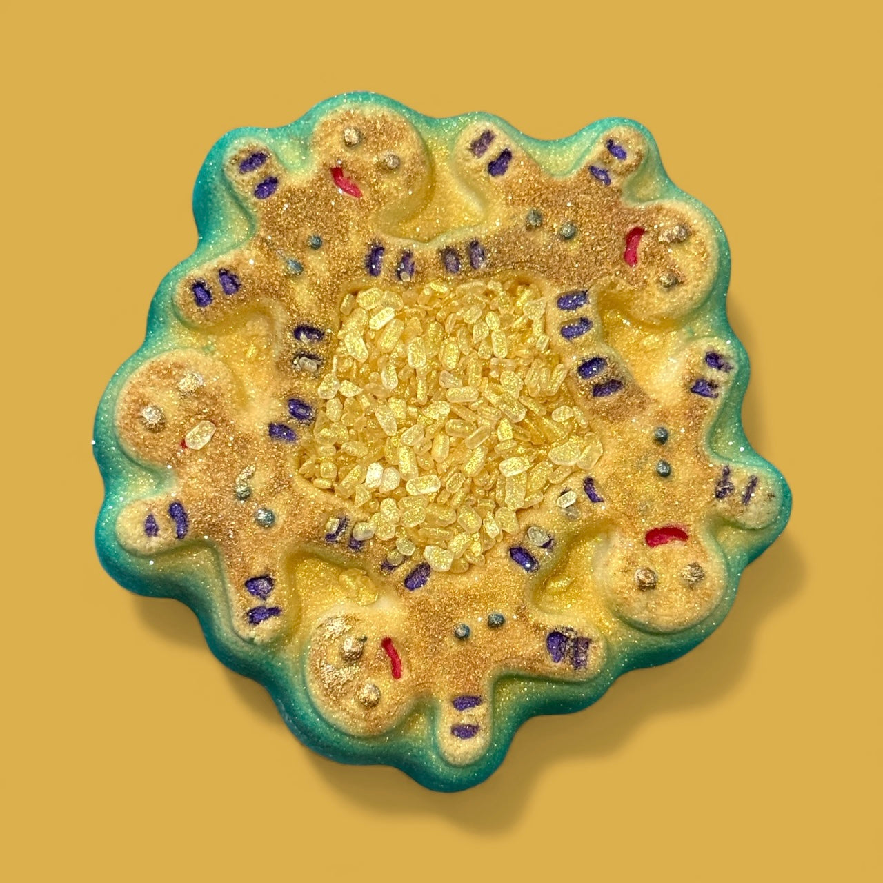 Gingerbread Circle - Bath Bomb Mold