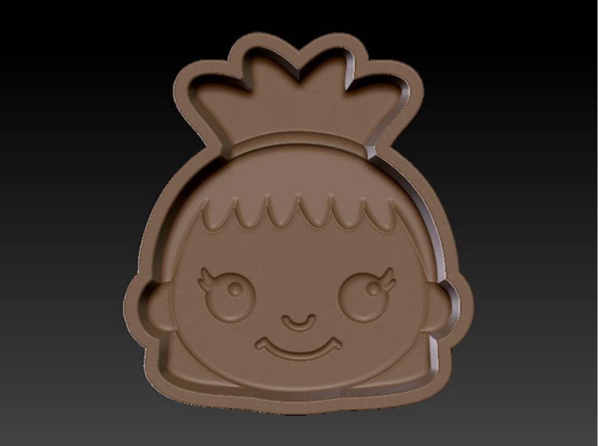 Juice Beetle- Black Hair - Hybrid Mold