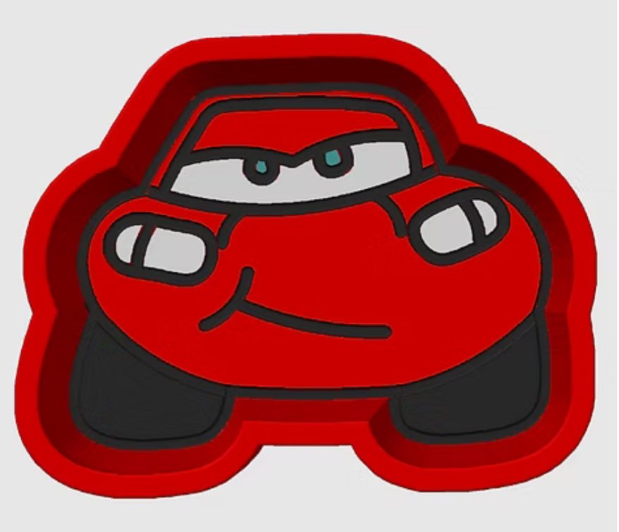 Red Car - Hybrid - Bath Bomb Mold