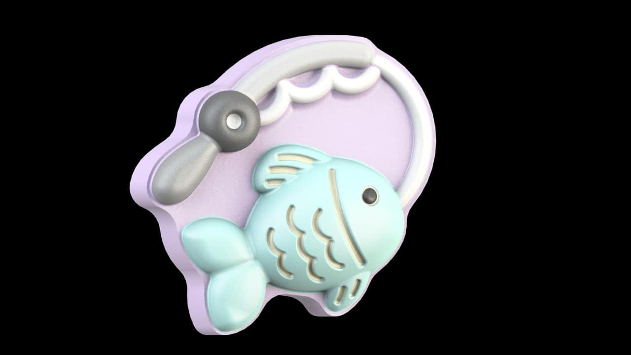 Fishing - Hybrid Bath Bomb Mold