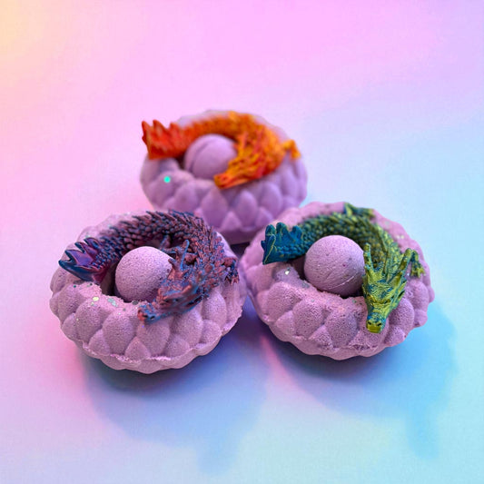 Dragon Bath Bomb - Fidget Dragon Toy