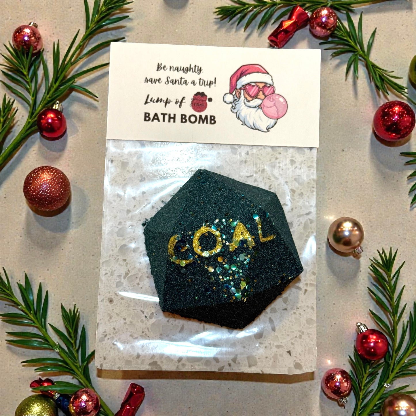 Lump Of Coal - Bath Bomb
