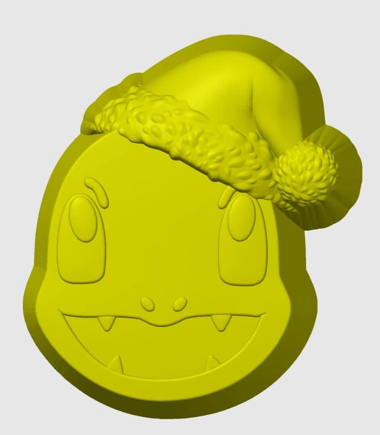 Santa - Catch Them All - Hybrid Bath Mold