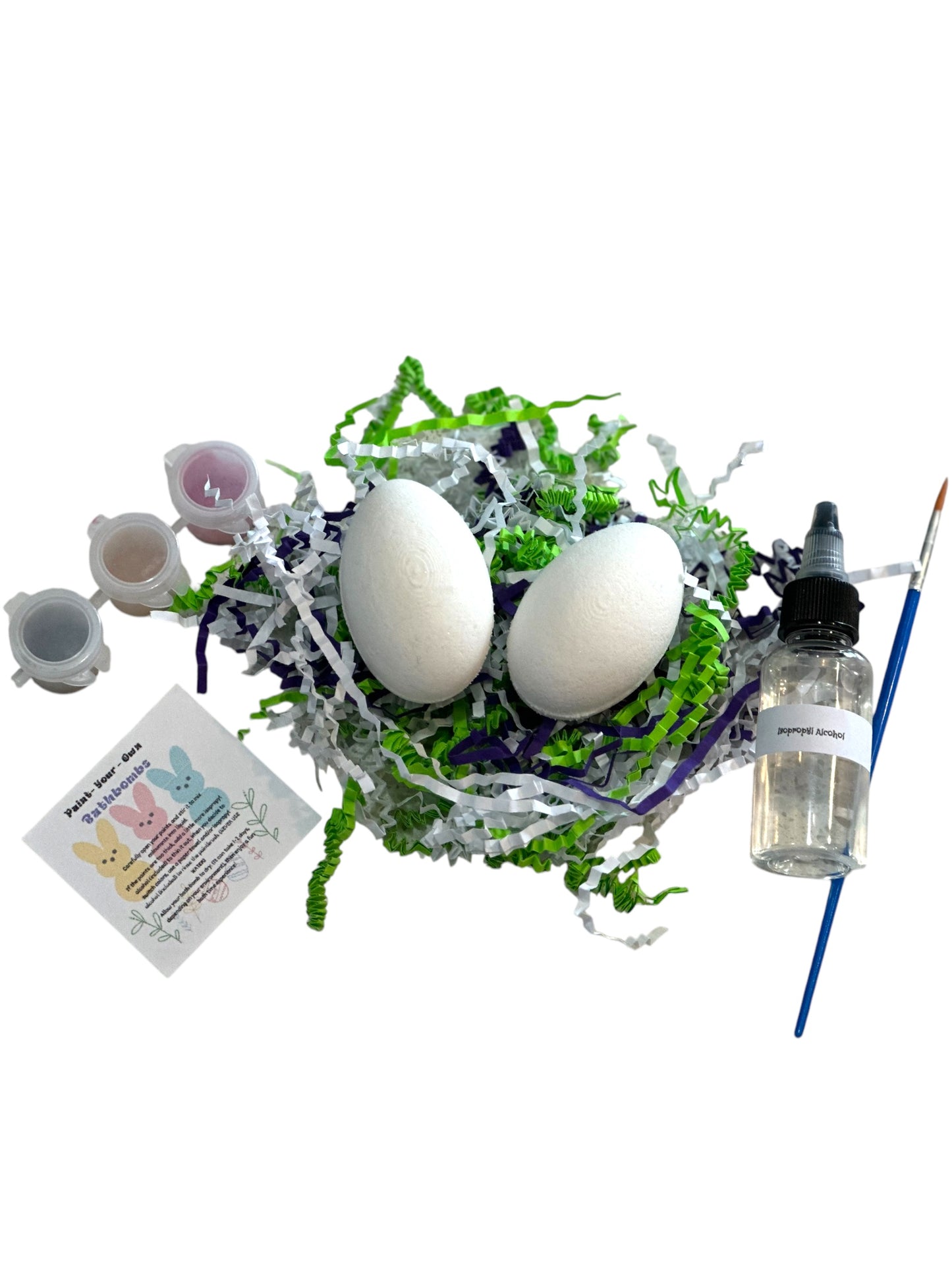 Paint Your Own Easter Egg - Bath Bombs