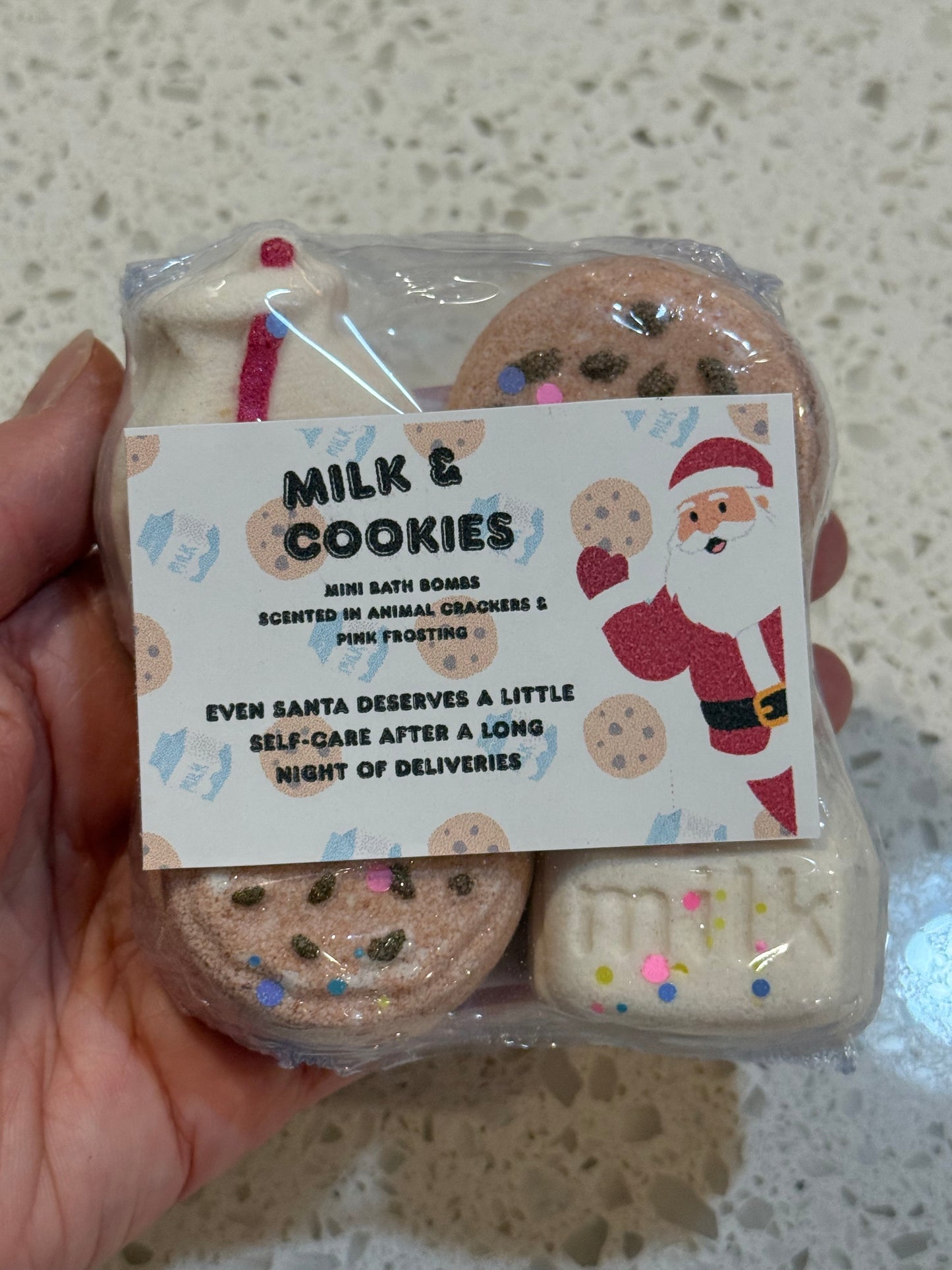 Milk & Cookies - Mini - Bath Bombs