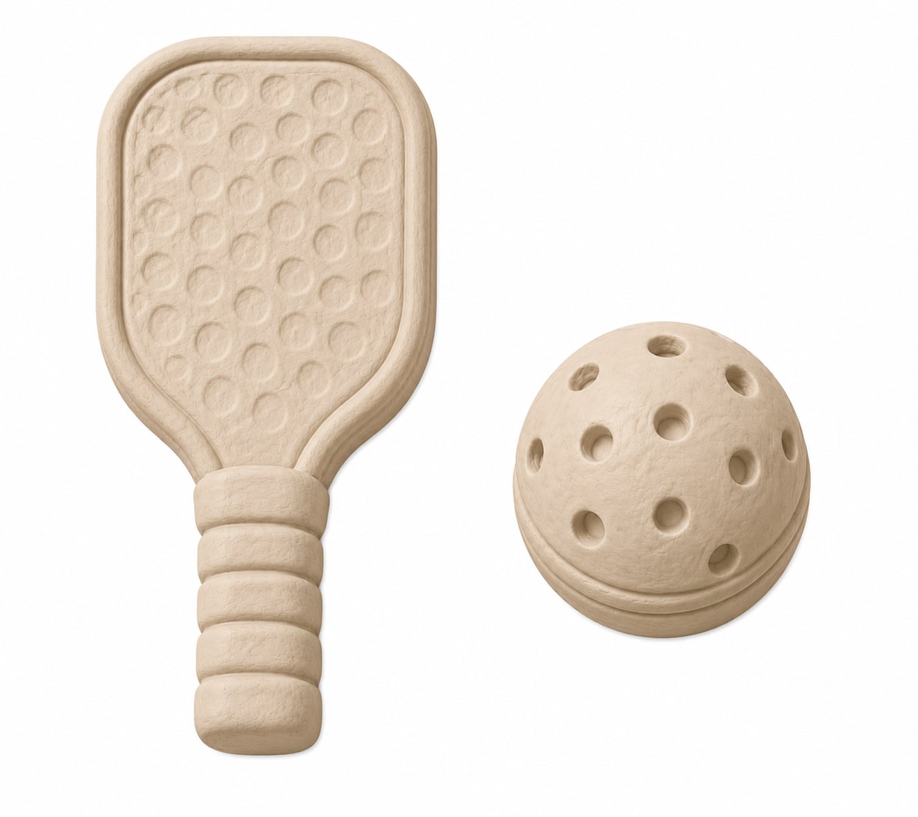 Pickle Ball - Hybrid - Vacuum- Bath Bomb Molds