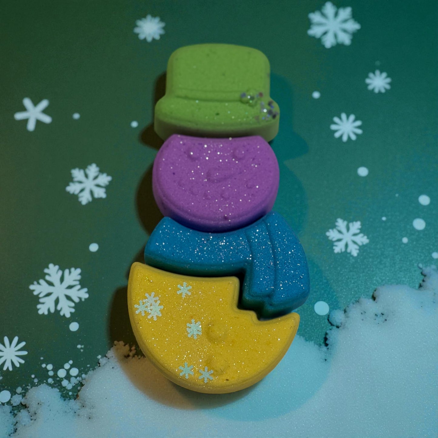 Want To Build A Snowman Puzzle Hybrid Mold (4 pcs)
