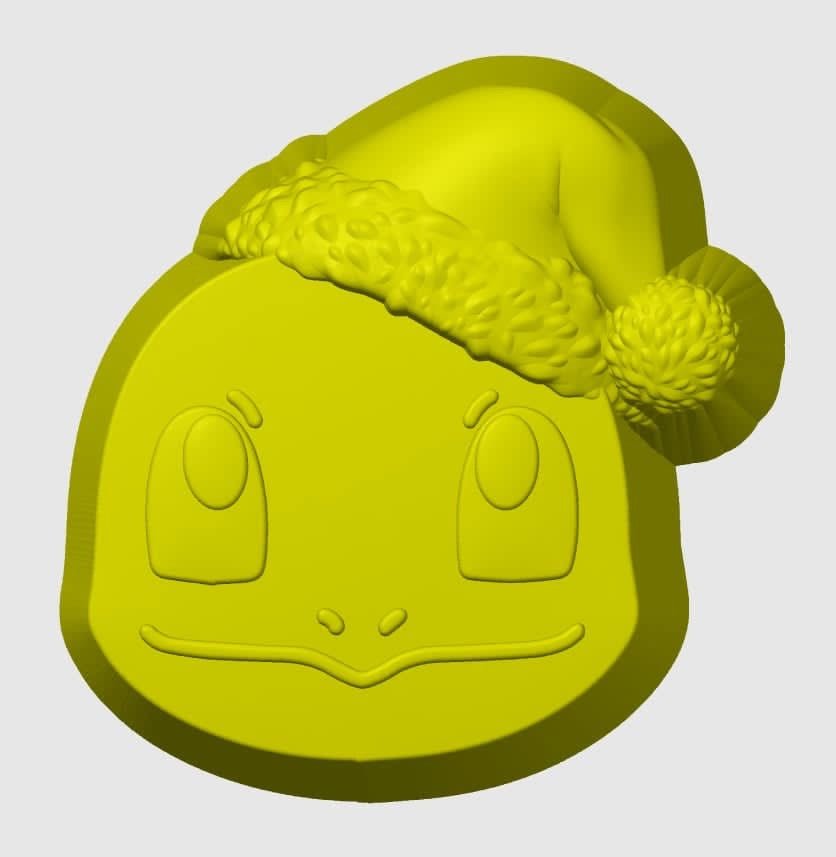 Santa - Catch Them All - Hybrid Bath Mold