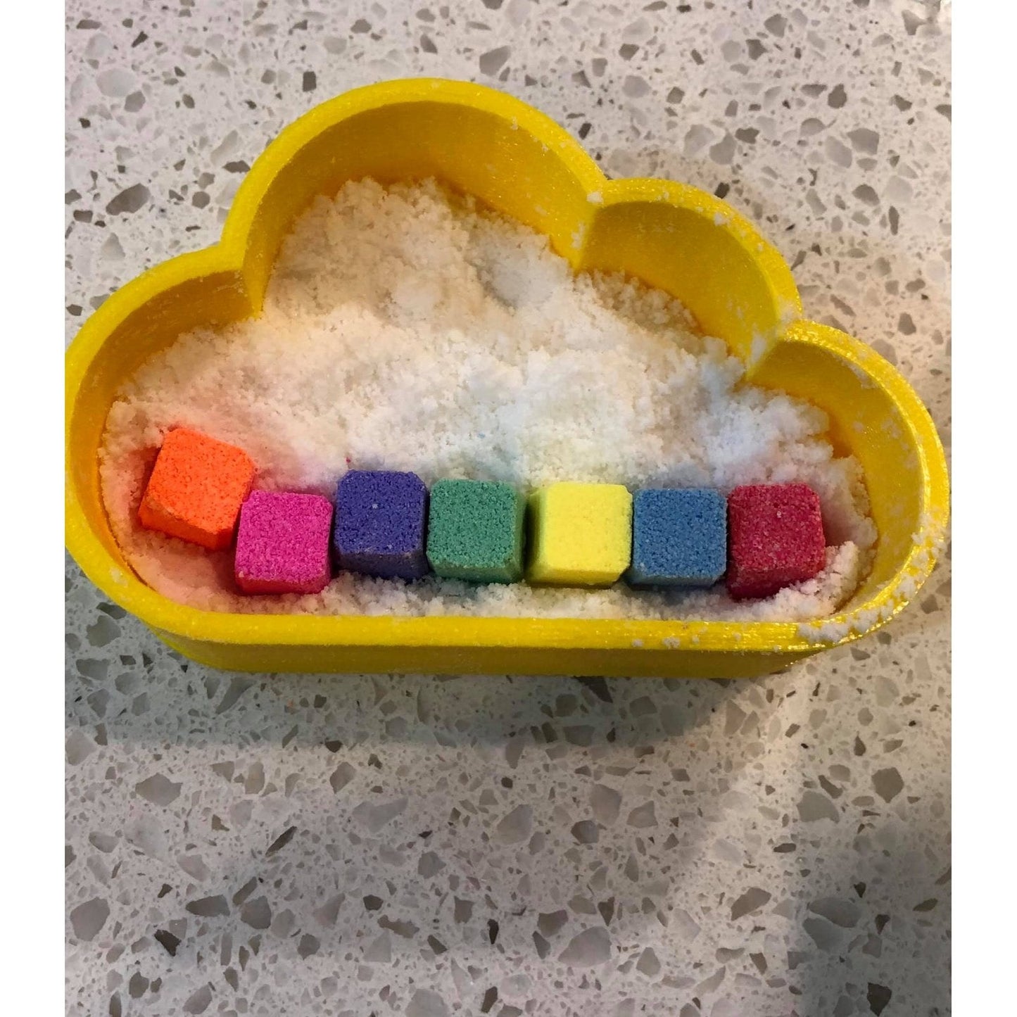 Cloud (Flat) Bath Bomb Hand Mold