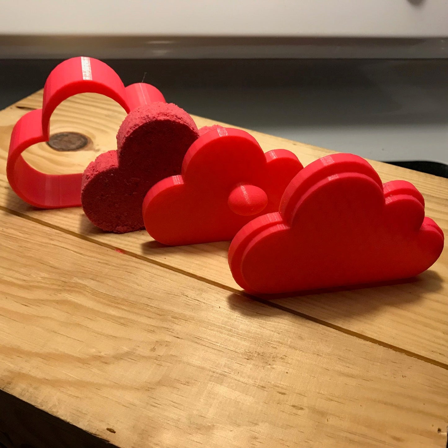 Cloud (Flat) Bath Bomb Hand Mold