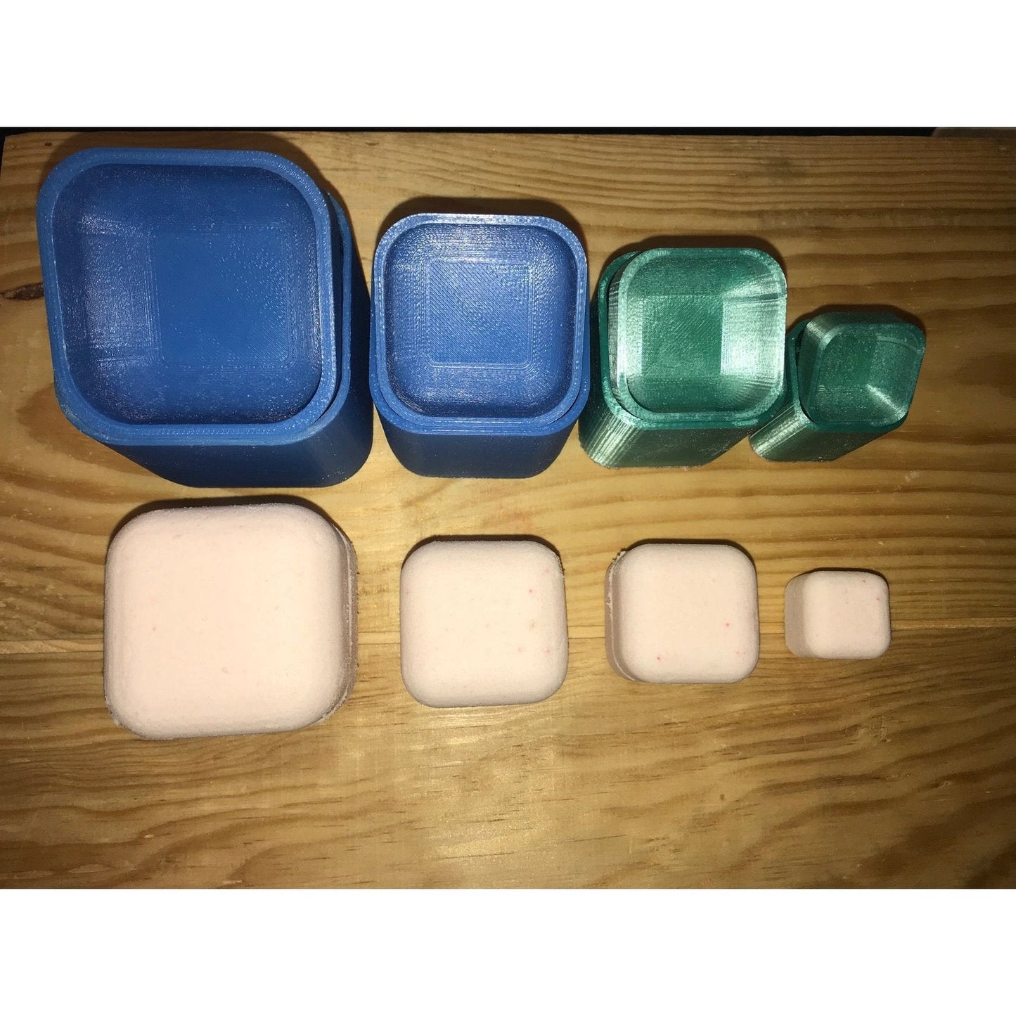 Cube Bath Bomb PRESS COMPATIBLE MOLD