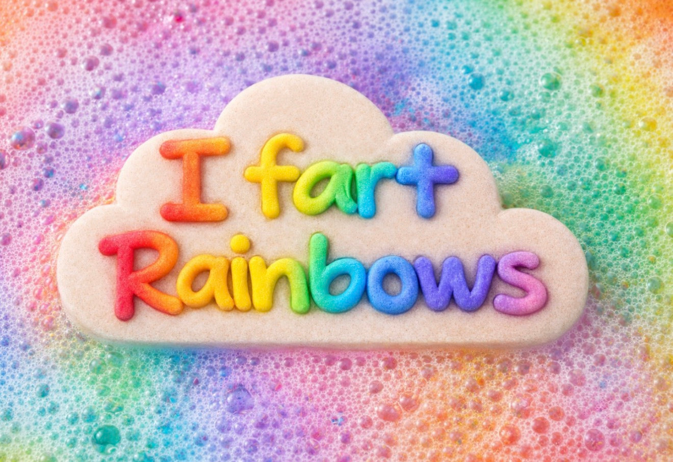 Fart Rainbow - Hybrid - Vacuum - Bath Bomb Mold