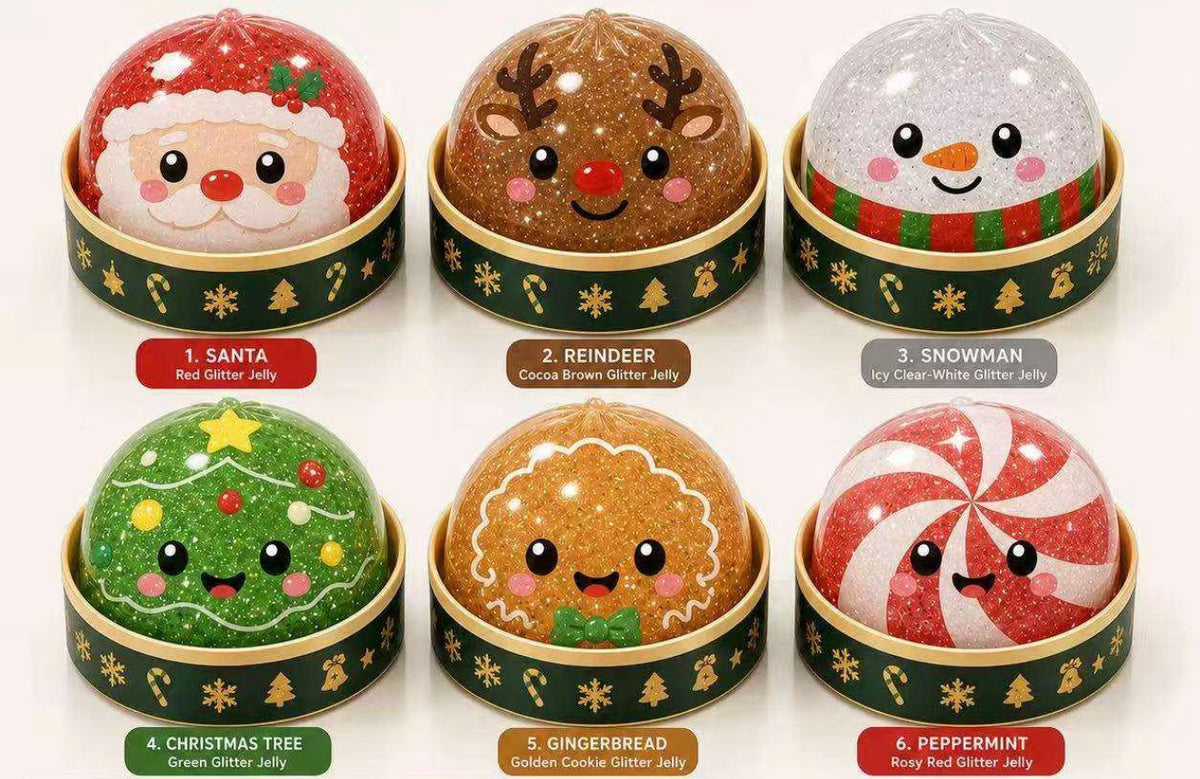 Christmas- Dumpling Squishy Toy