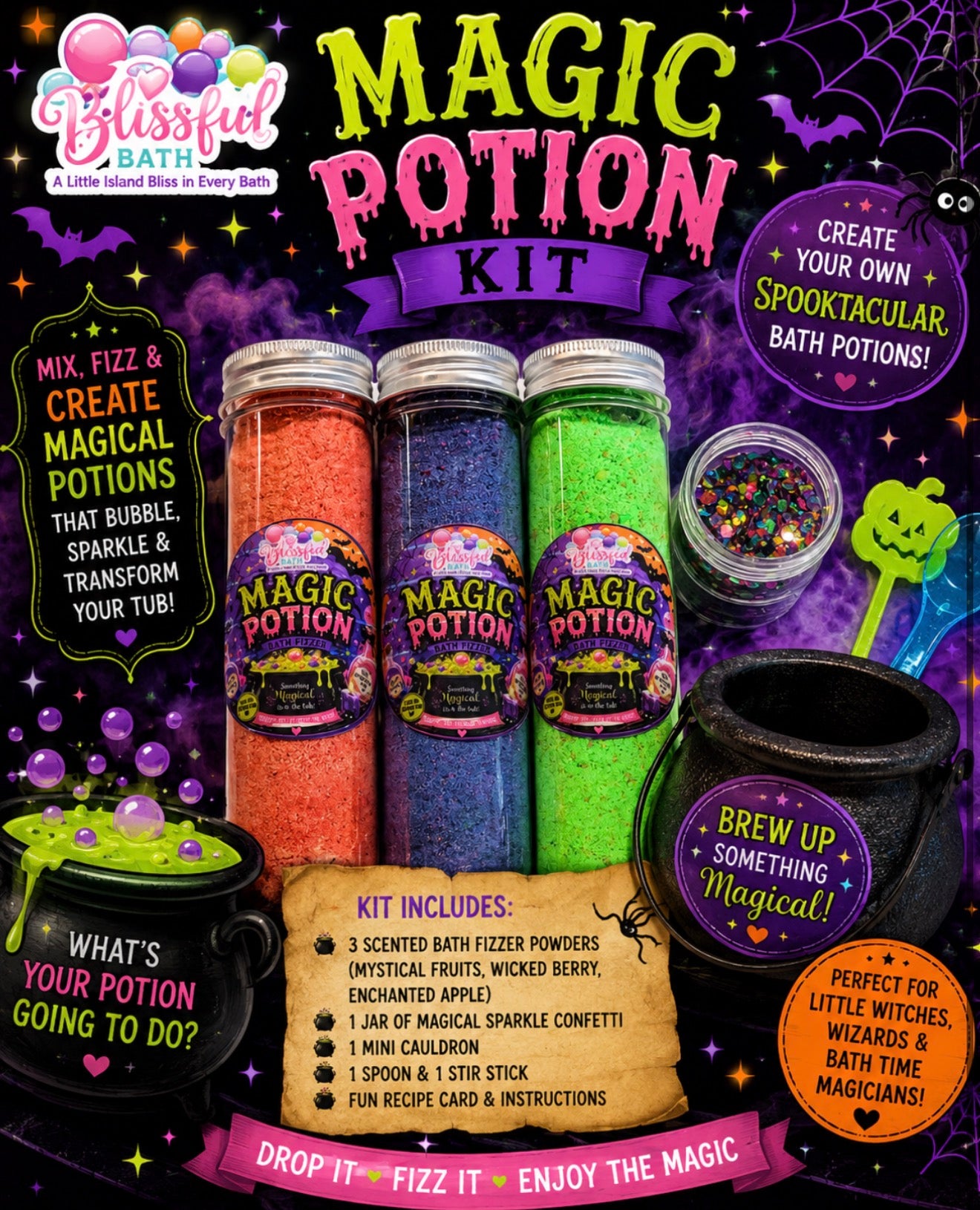 Magic Potion - Sensory- Bath Kit