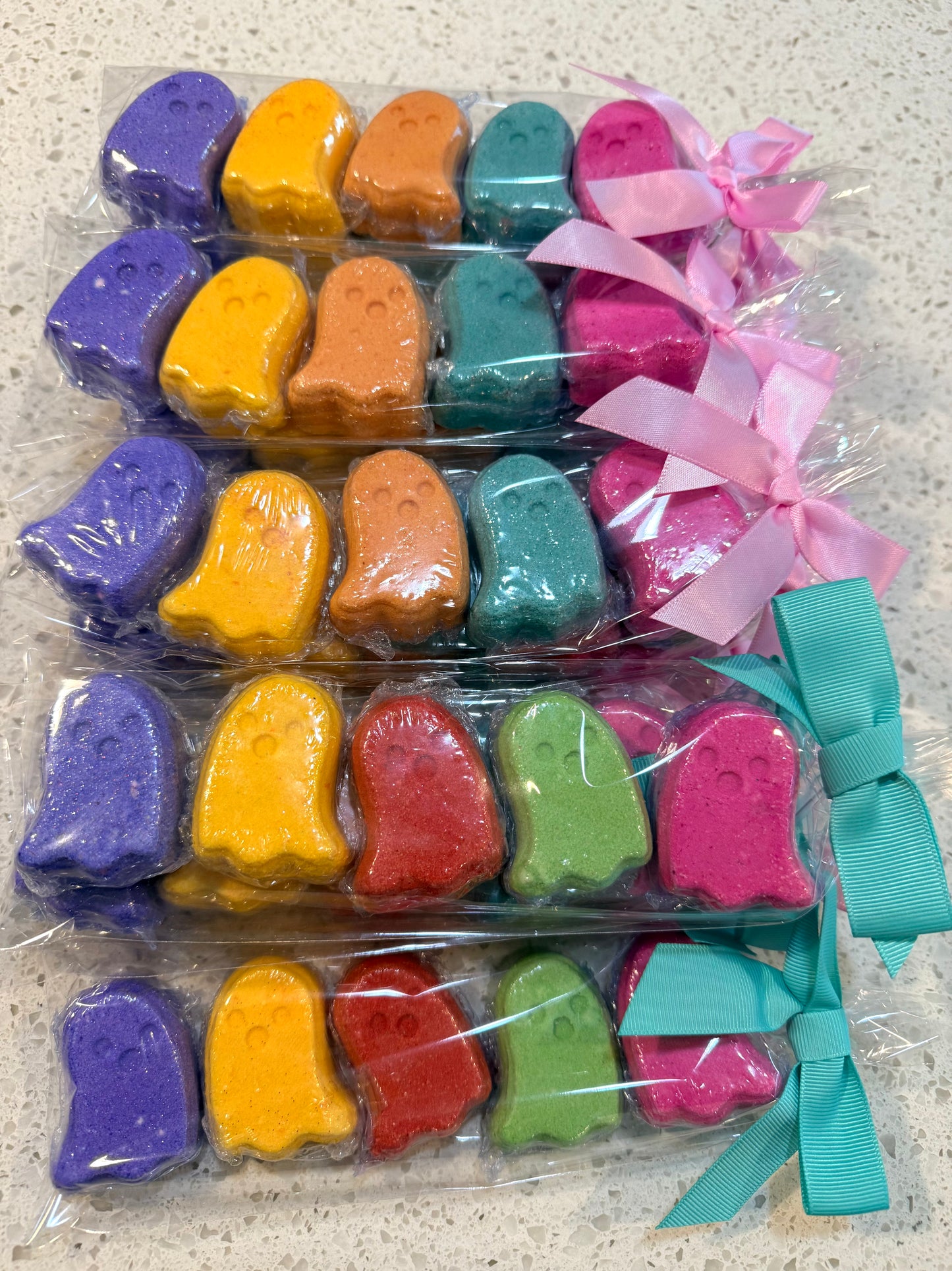 Bath Bombs - Ghost Minis - 5 Pack