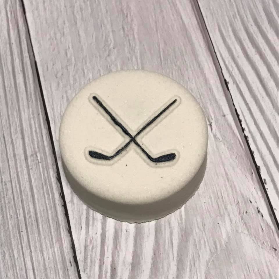 Mini Hockey Puck with Sticks Vacuum Form Molds