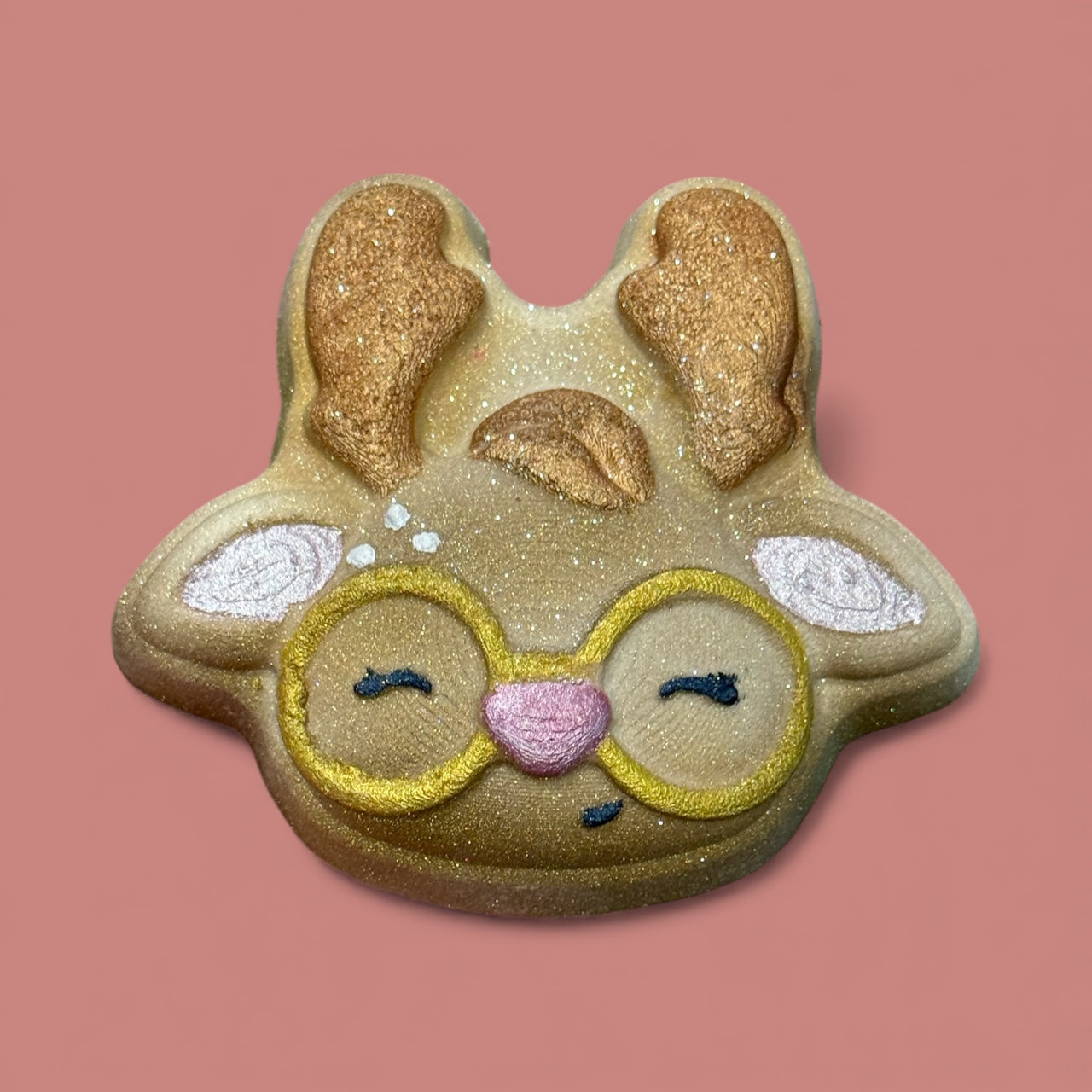 Reindeer With Glasses - Bath Bomb Mold