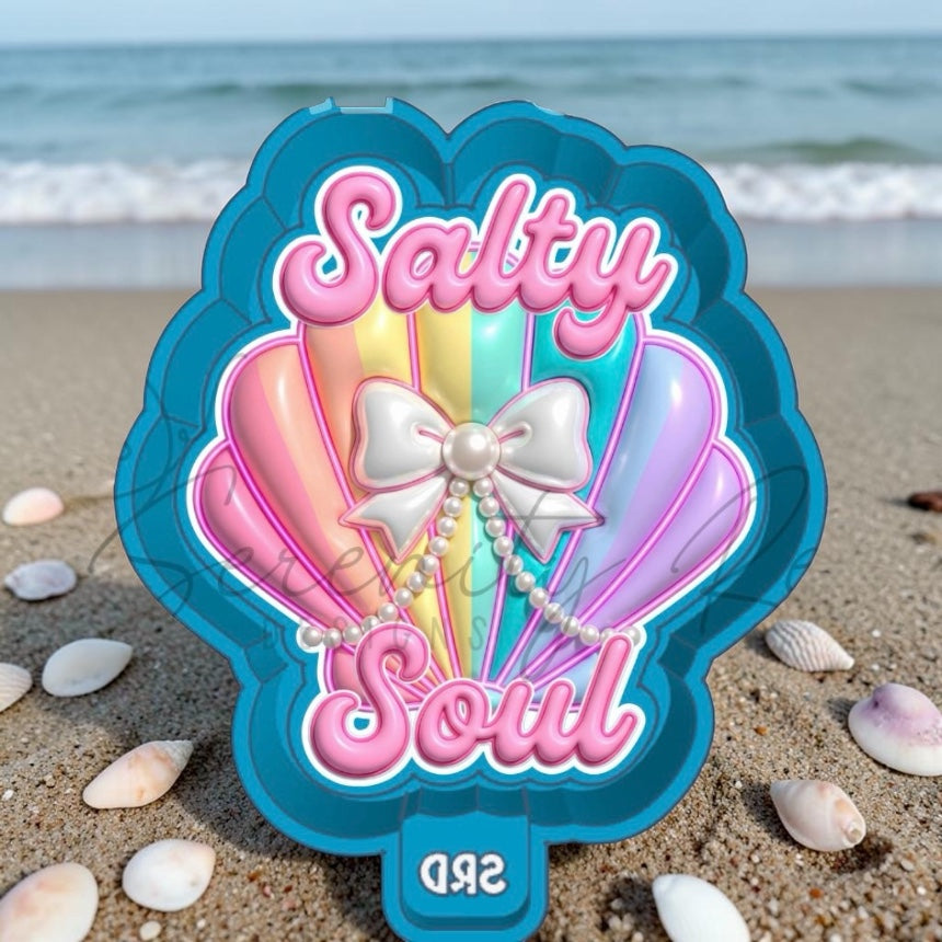 Salty Soul - With Cardstock - Freshie Mold