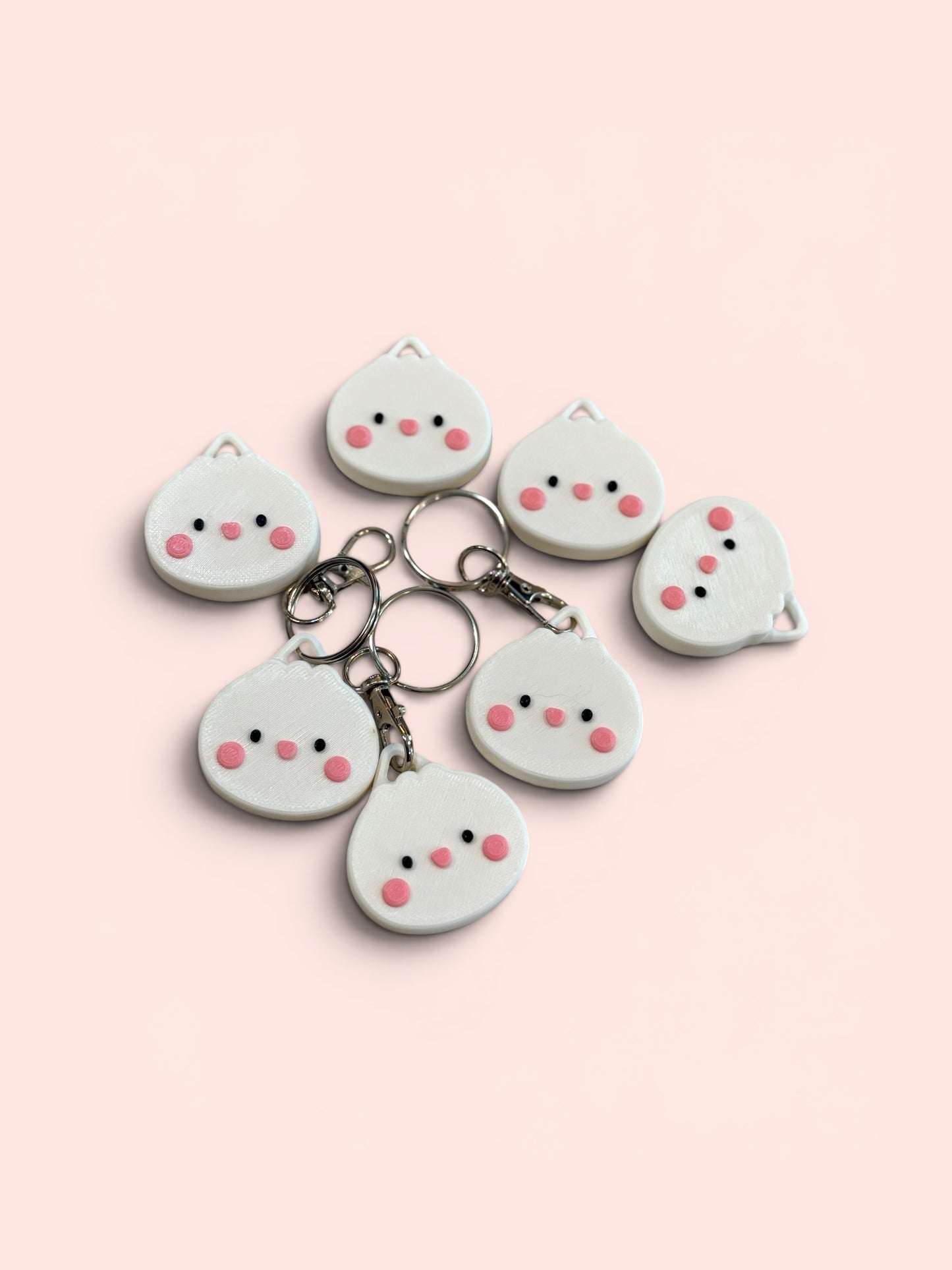 Dumpling keychains - 3D Printed