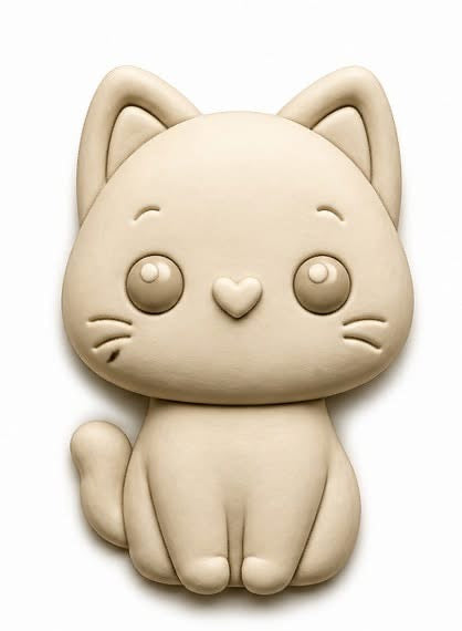Buttons the Kitty - Hybrid - Vacuum - Bath Bomb Mold